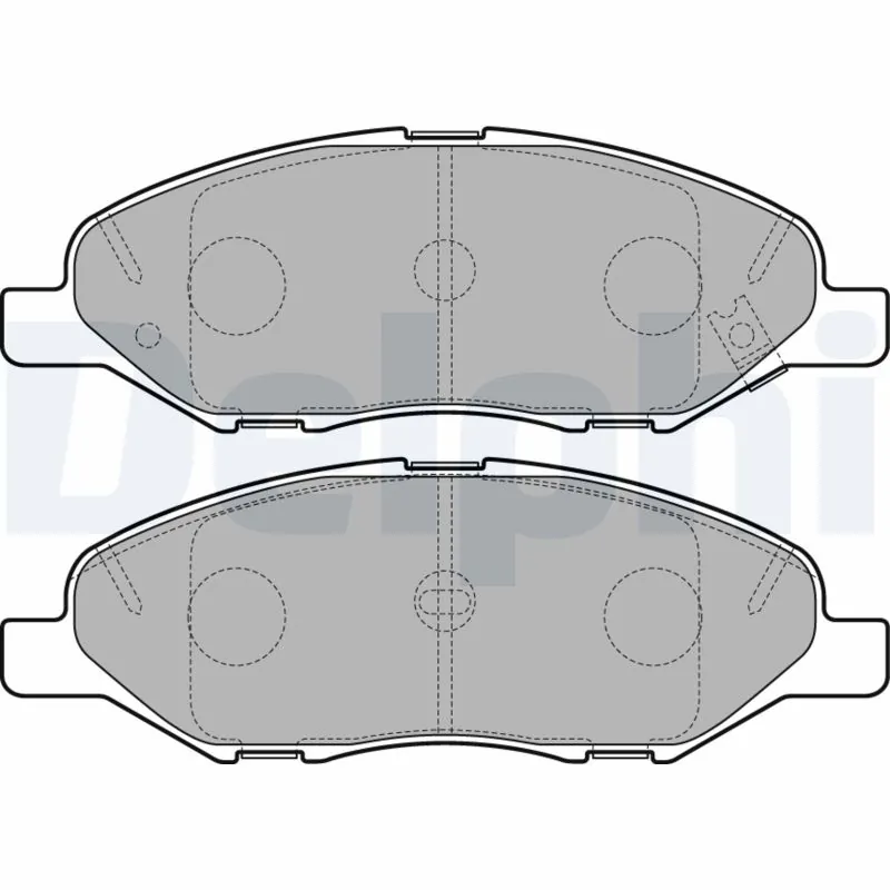 Brake Pad Set, disc brake LP3169