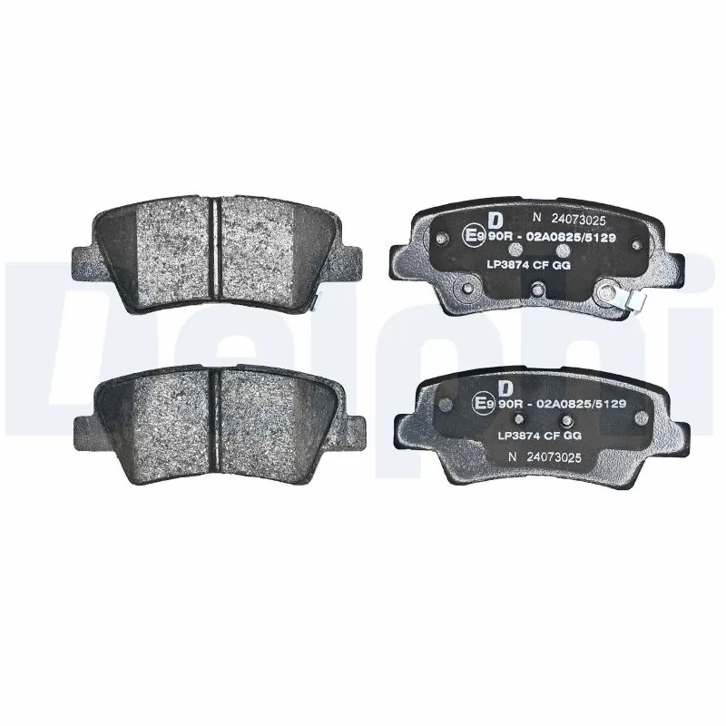 Brake Pad Set, disc brake LP3874