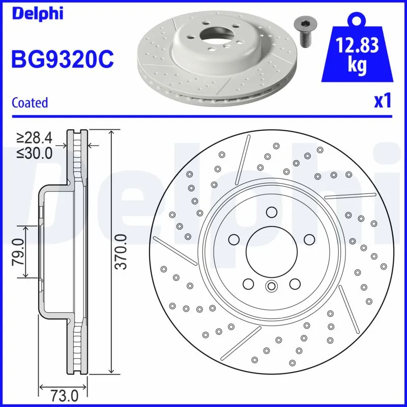 Brake Disc BG9320C