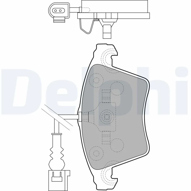 Brake Pad Set, disc brake LP1913