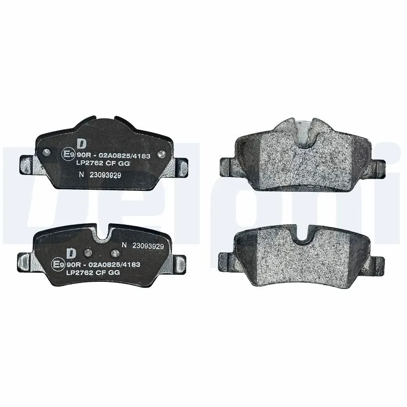 Brake Pad Set, disc brake LP2762
