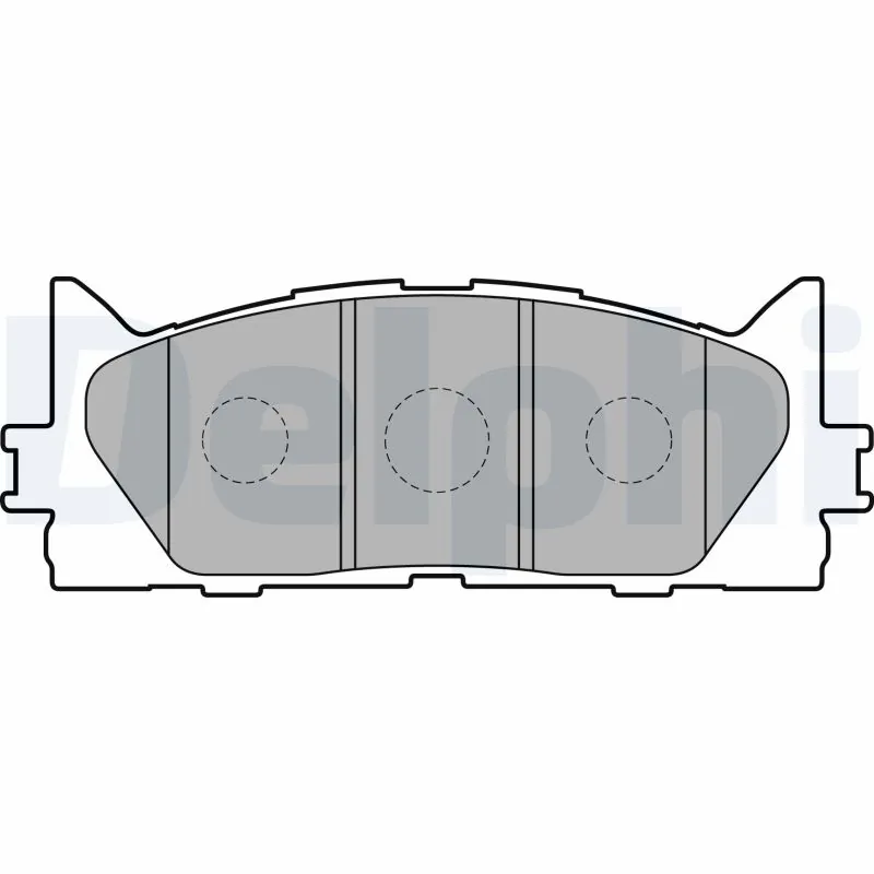 Brake Pad Set, disc brake LP2169