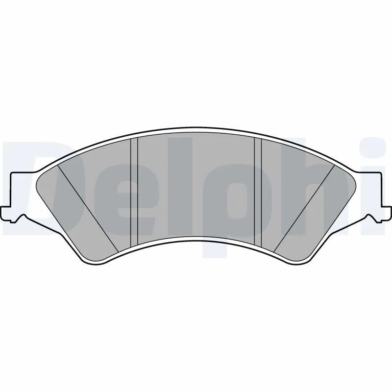Brake Pad Set, disc brake LP2484
