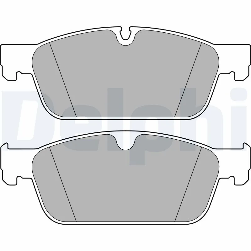 Brake Pad Set, disc brake LP2705