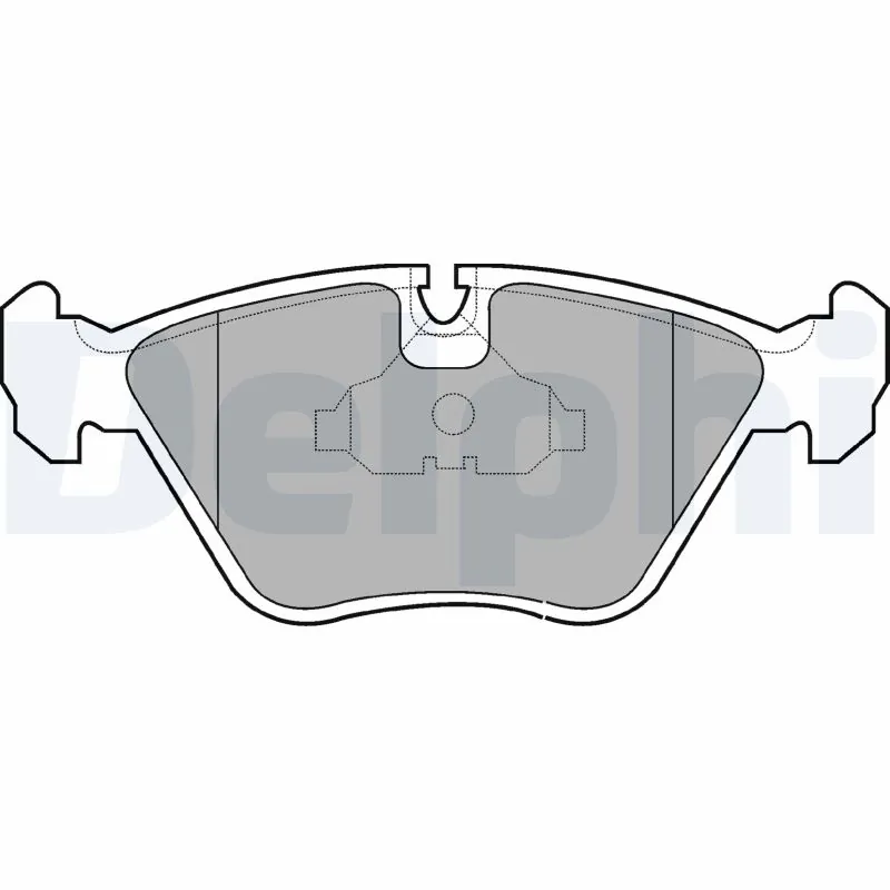 Brake Pad Set, disc brake LP602
