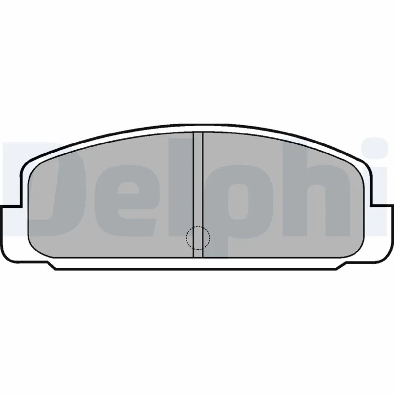 Brake Pad Set, disc brake LP401
