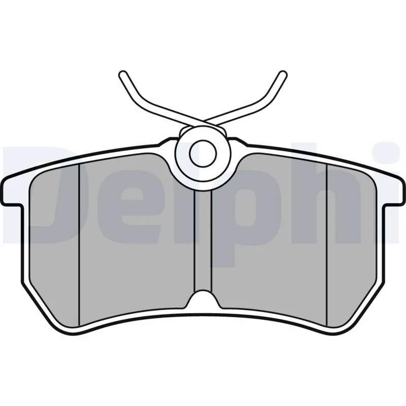 Brake Pad Set, disc brake LP2480