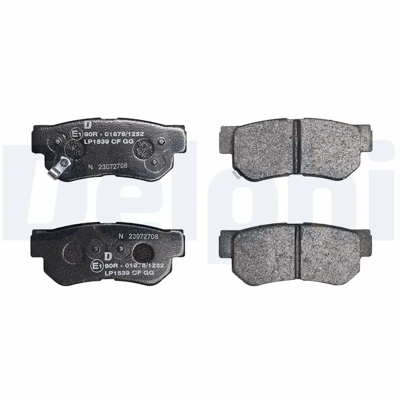 Brake Pad Set, disc brake LP1539