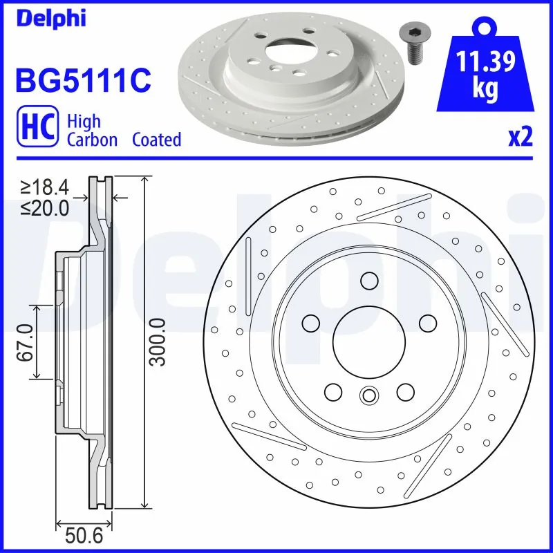 Brake Disc BG5111C