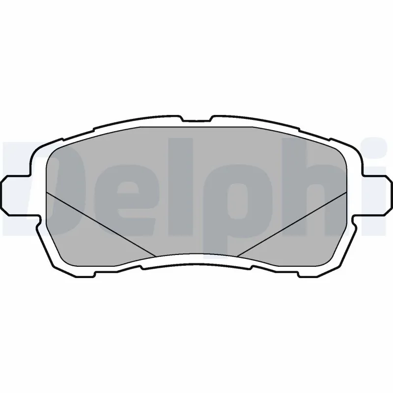 Brake Pad Set, disc brake LP3279