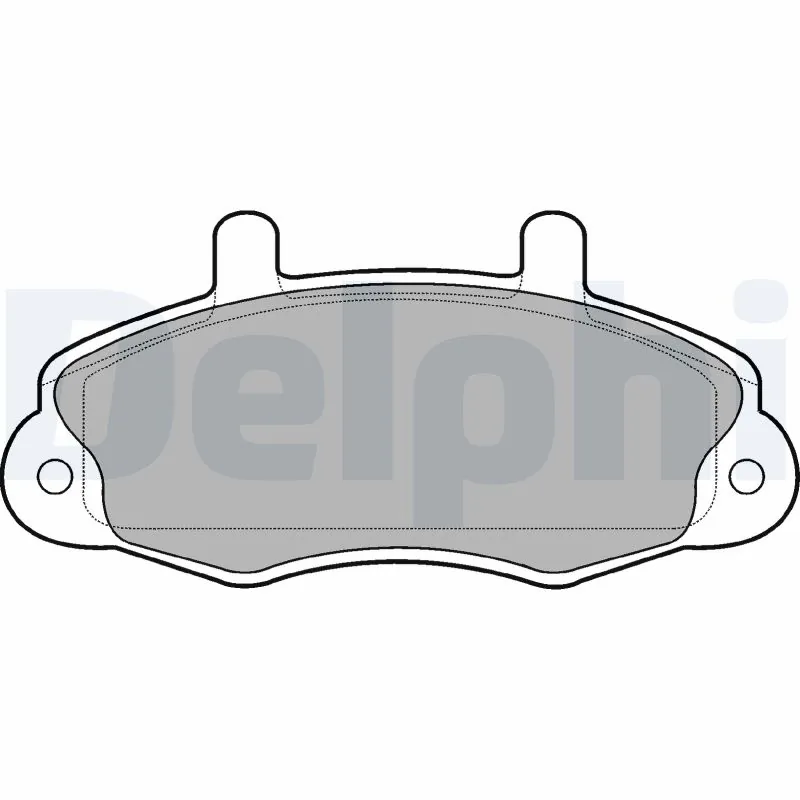 Brake Pad Set, disc brake LP766