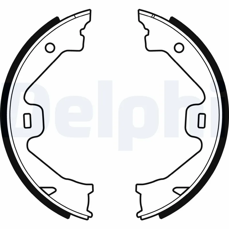 Brake Shoe Set, parking brake LS1930