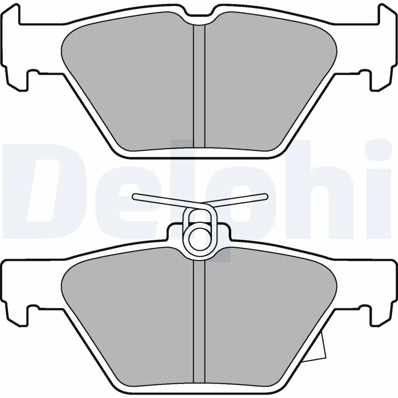 Brake Pad Set, disc brake LP3268