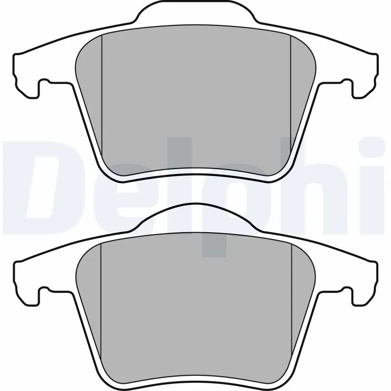 Brake Pad Set, disc brake LP1835