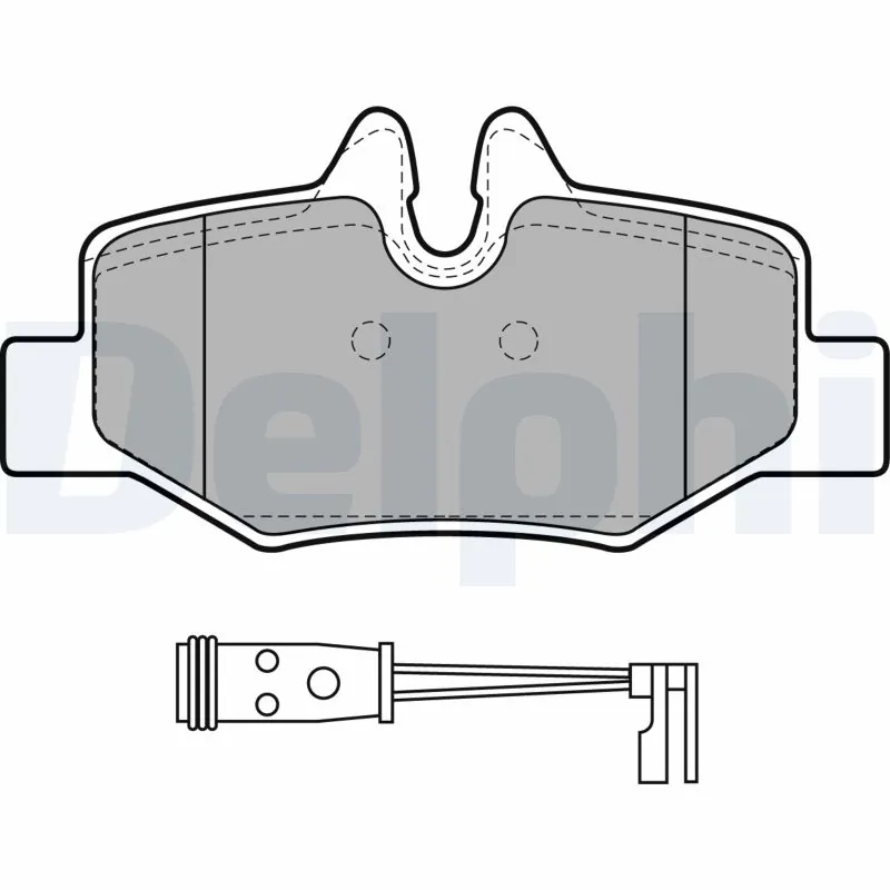 Brake Pad Set, disc brake LP1939