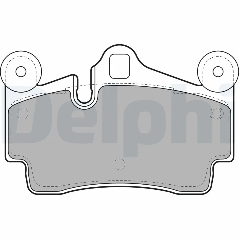 Brake Pad Set, disc brake LP1998
