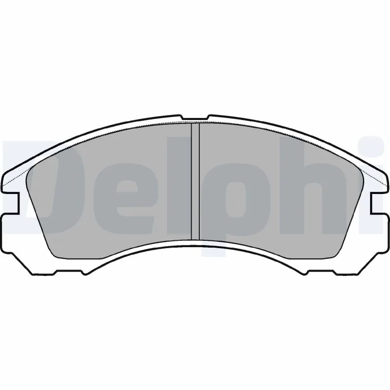 Brake Pad Set, disc brake LP871