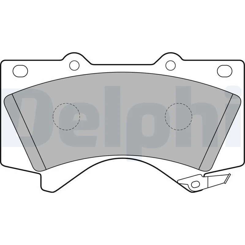Brake Pad Set, disc brake LP2134