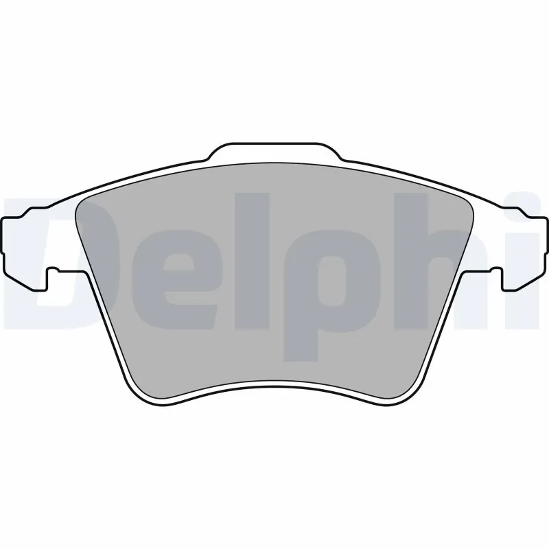 Brake Pad Set, disc brake LP3142