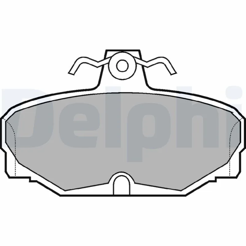 Brake Pad Set, disc brake LP507