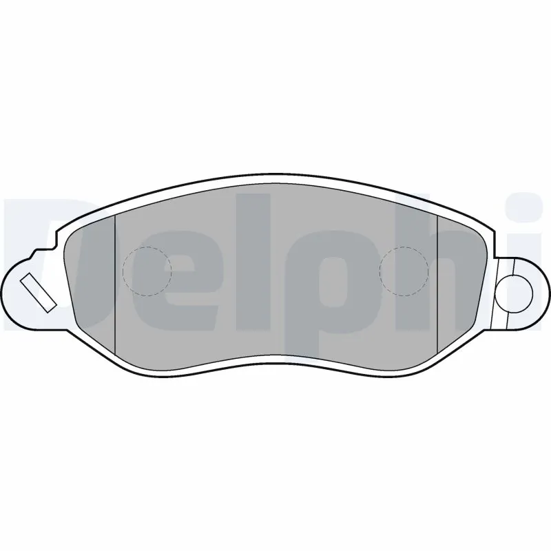 Brake Pad Set, disc brake LP1583