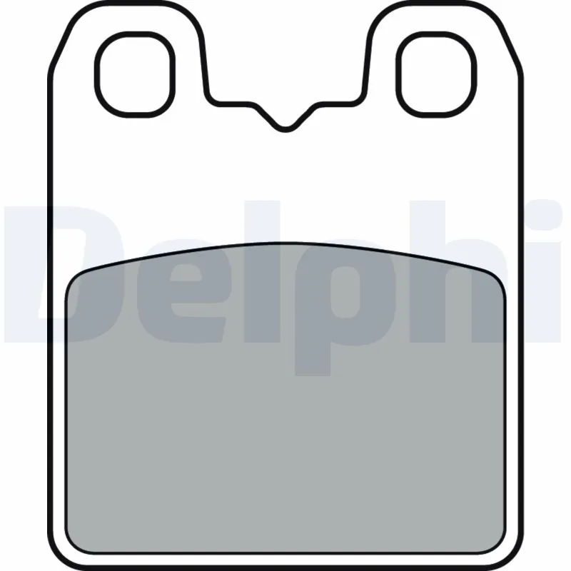 Brake Pad Set, disc parking brake LP3382