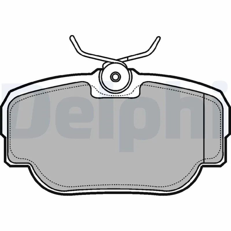 Brake Pad Set, disc brake LP914