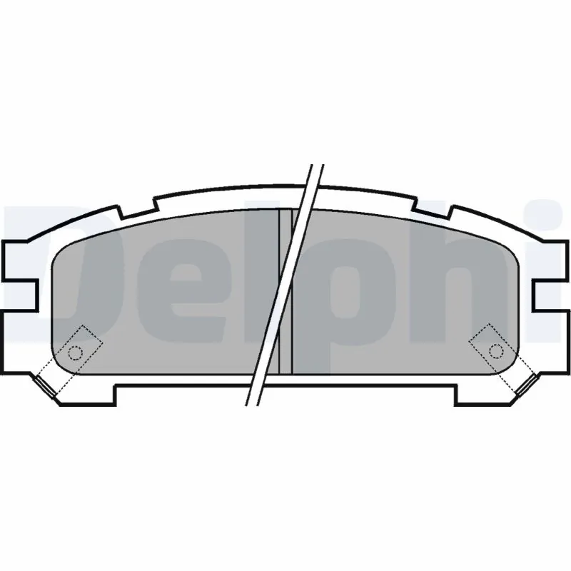 Brake Pad Set, disc brake LP814