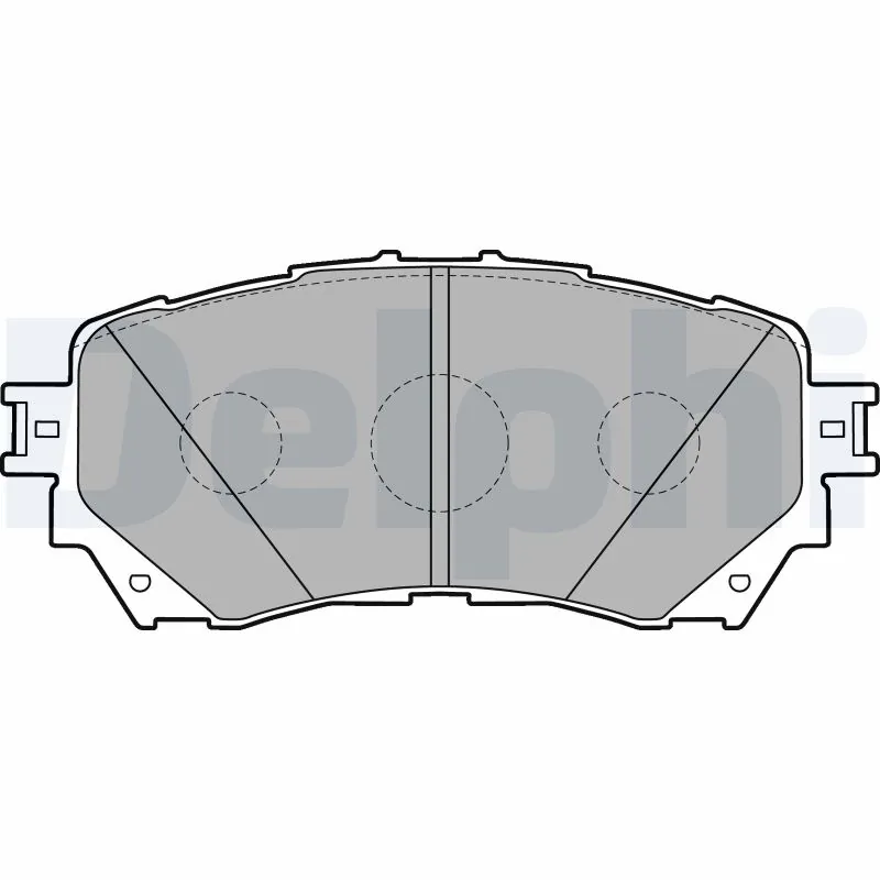 Brake Pad Set, disc brake LP2487