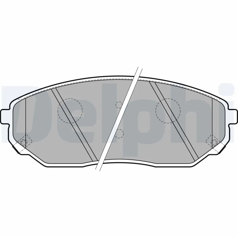 Brake Pad Set, disc brake LP1849