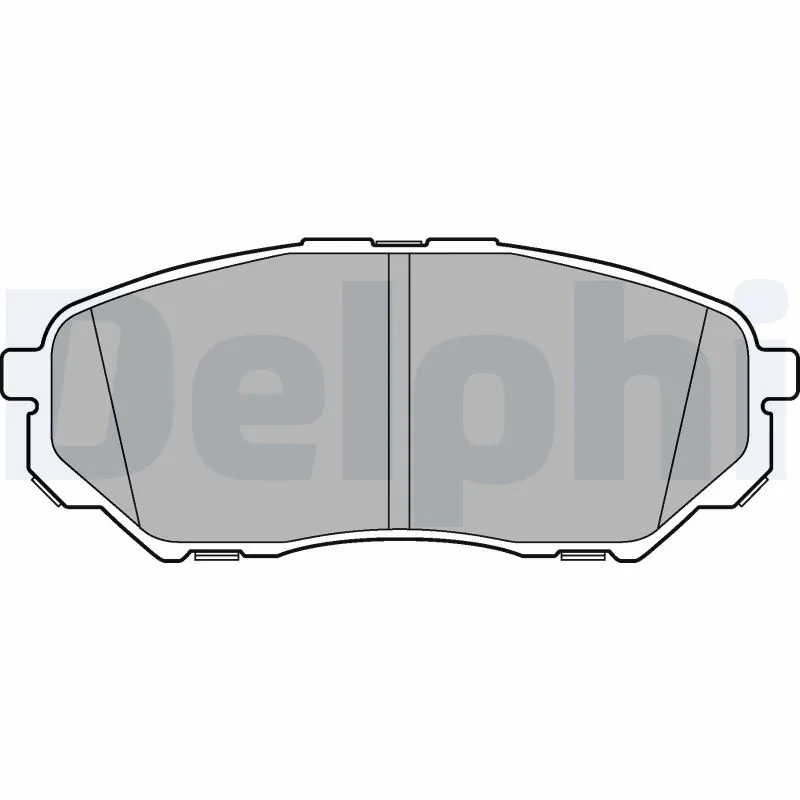 Brake Pad Set, disc brake LP3186