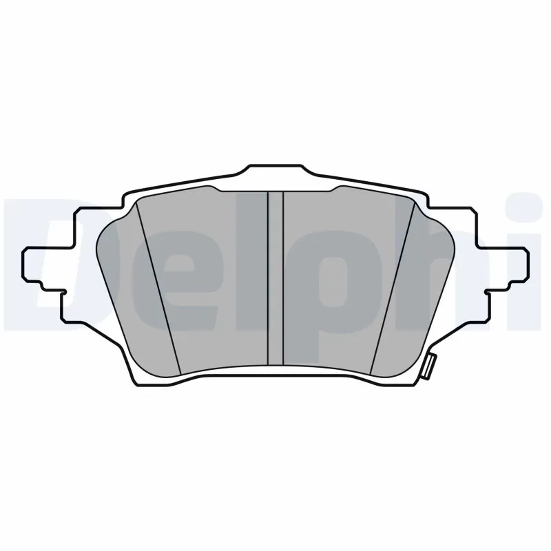 Brake Pad Set, disc brake LP3608