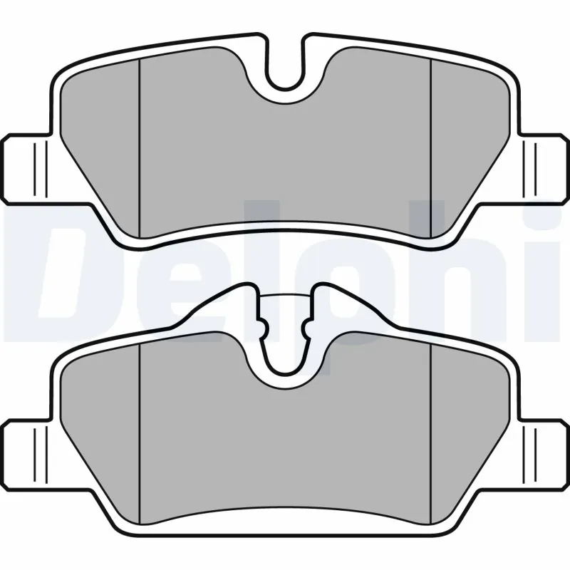 Brake Pad Set, disc brake LP2762