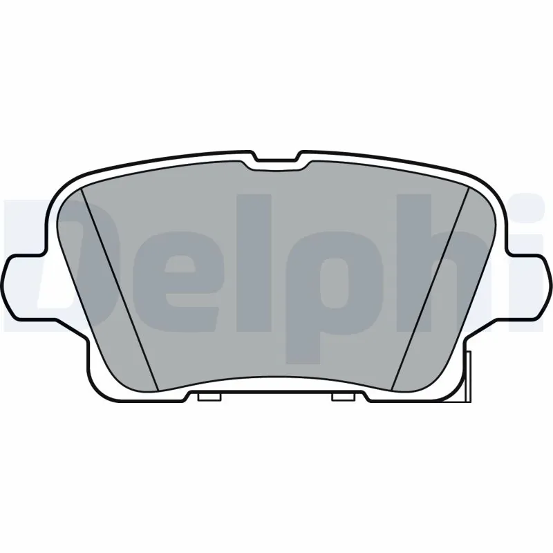 Brake Pad Set, disc brake LP3373