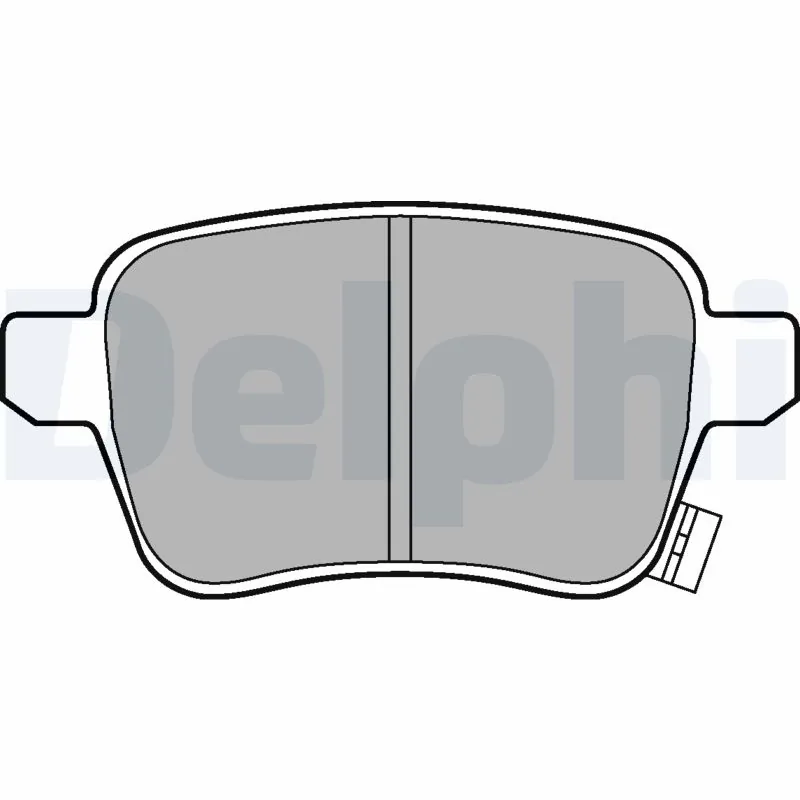 Brake Pad Set, disc brake LP3246