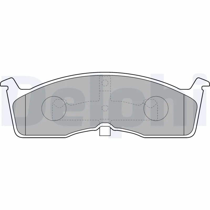 Brake Pad Set, disc brake LP1532