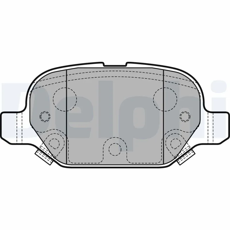 Brake Pad Set, disc brake LP2761