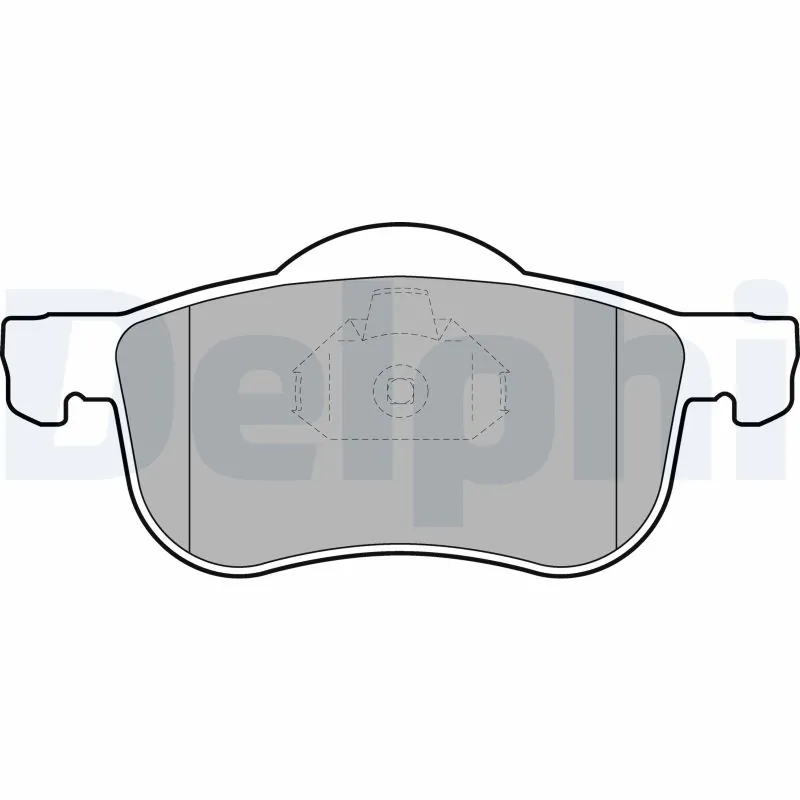 Brake Pad Set, disc brake LP1458