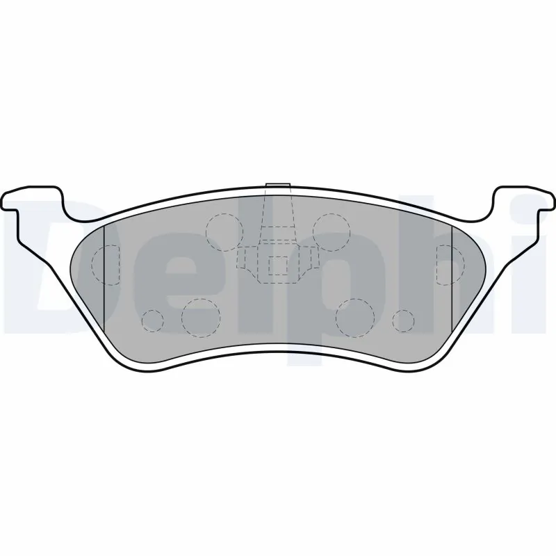 Brake Pad Set, disc brake LP1694