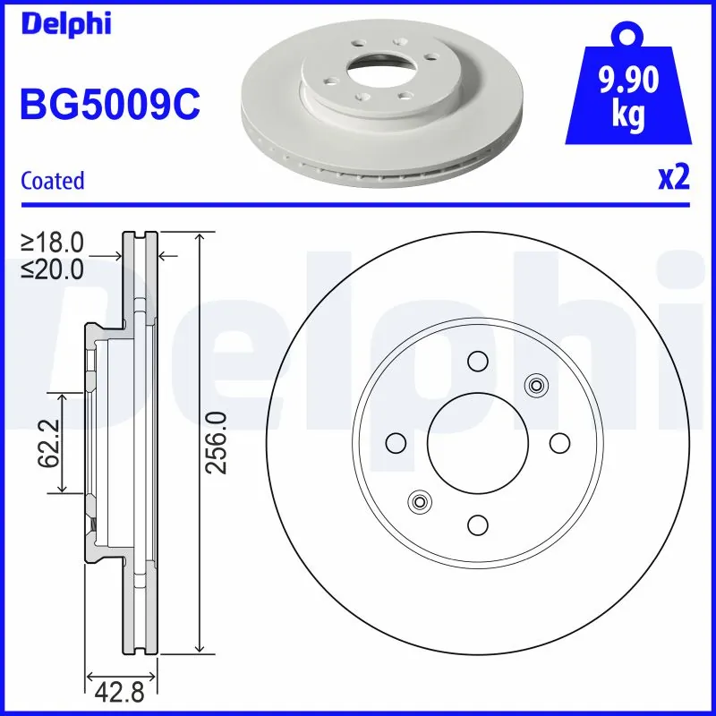 Brake Disc BG5009C