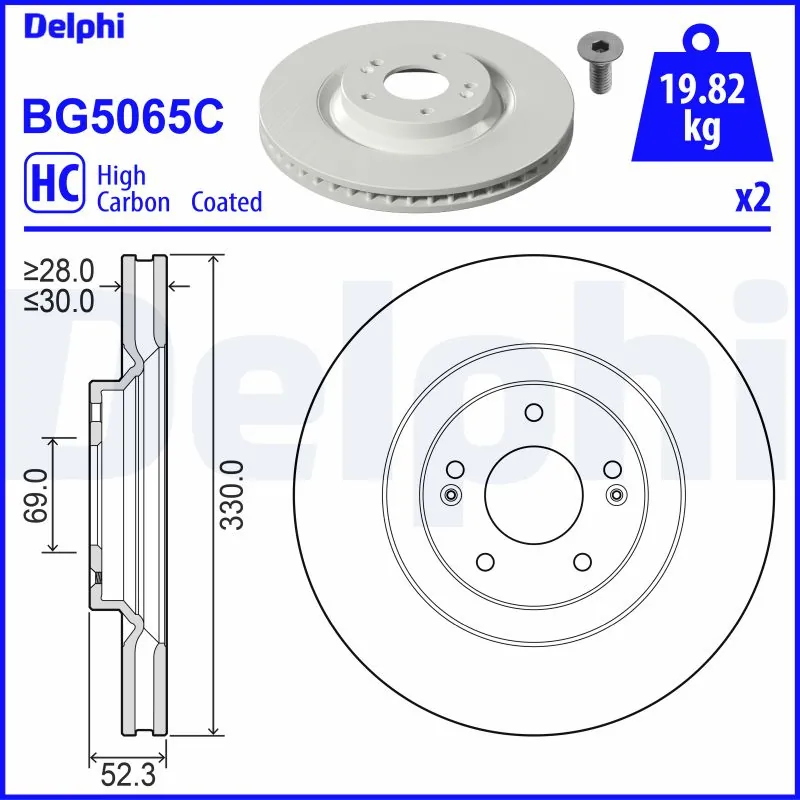Brake Disc BG5065C