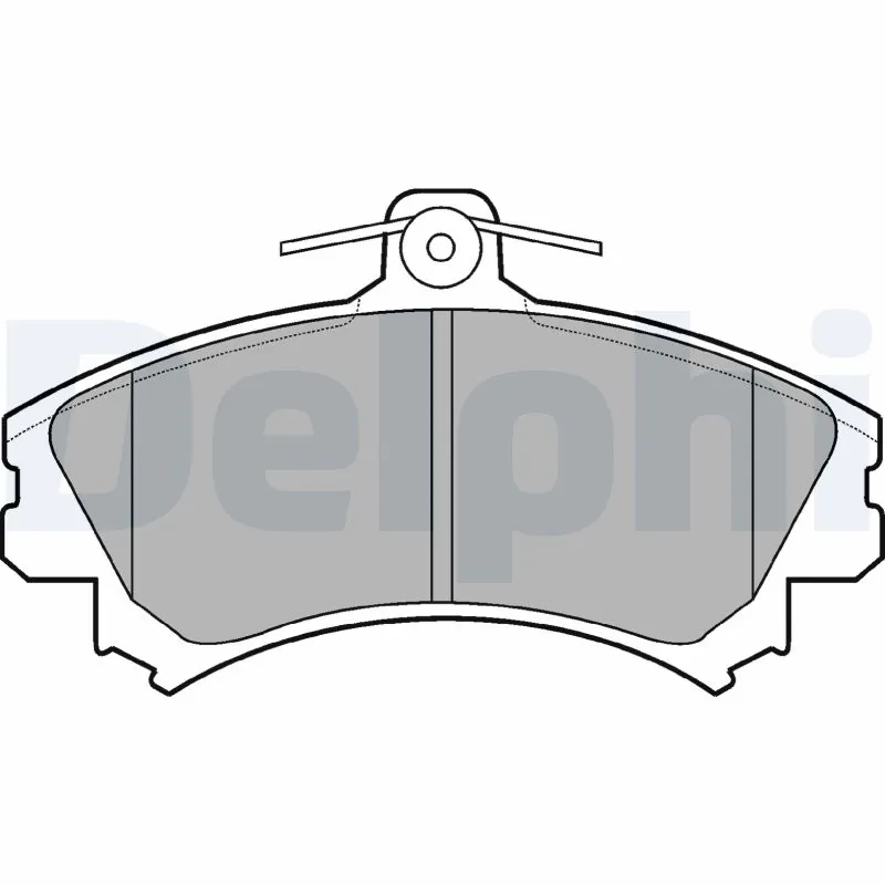 Brake Pad Set, disc brake LP993