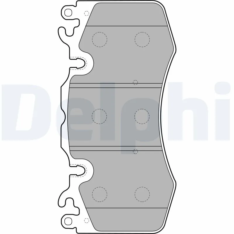 Brake Pad Set, disc brake LP2187
