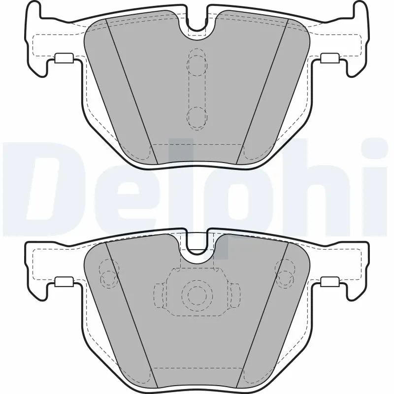 Brake Pad Set, disc brake LP2068