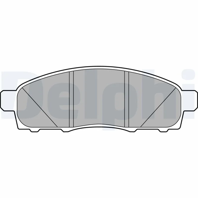 Brake Pad Set, disc brake LP3285