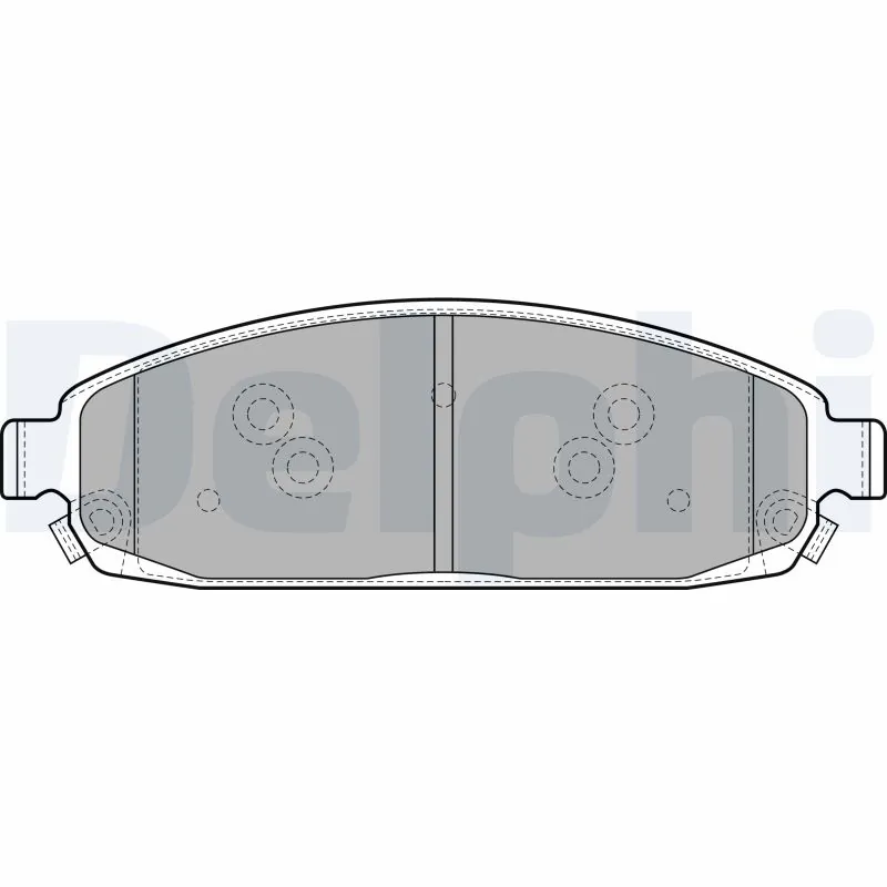 Brake Pad Set, disc brake LP1931