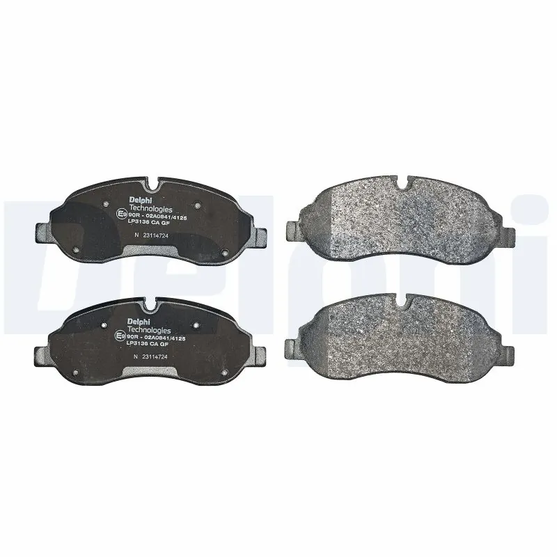 Brake Pad Set, disc brake LP3136