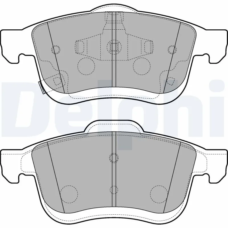 Brake Pad Set, disc brake LP3220