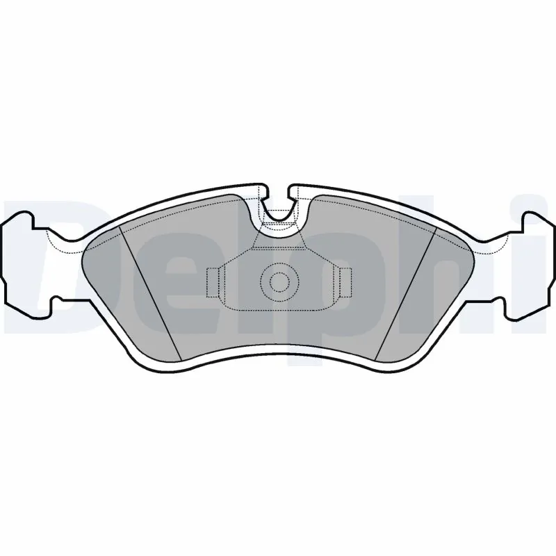 Brake Pad Set, disc brake LP1605
