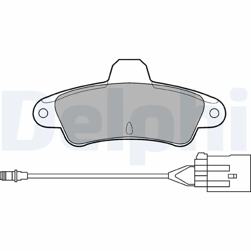 Brake Pad Set, disc brake LP853